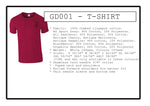 Bundle 8:  10 x T-Shirts with printed logo (GD001)